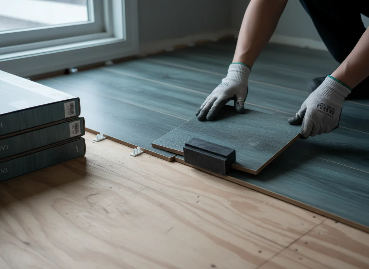 Luxury Vinyl Plank Installation company in Redig, SD